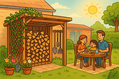 Le bon emplacement pour votre abri en bois dans le jardin