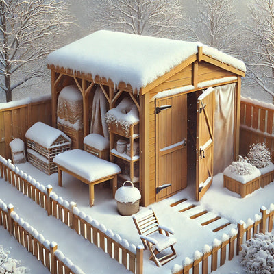 The influence of weather conditions on wooden shelters