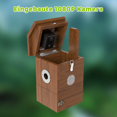 Vogel Nistkasten mit Kamera