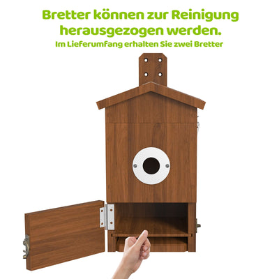 Vogel Nistkasten mit Kamera