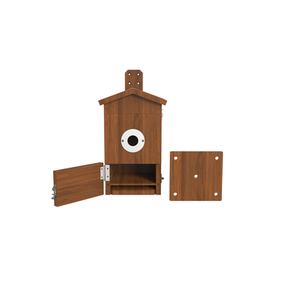 Nistkasten mit Kamera & Futterhaus mit Kamera – Komplettset