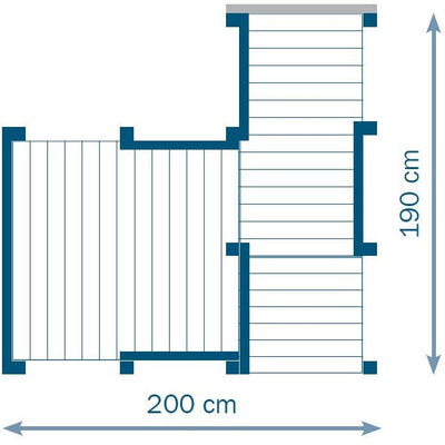 Spielturm Penthouse 3.0 Sanilu® Clean Sanilu