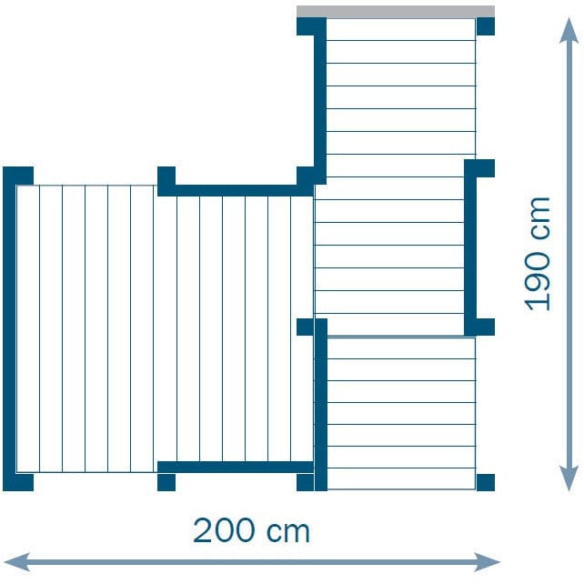 Spielturm Penthouse 4.0 Sanilu® Clean Sanilu