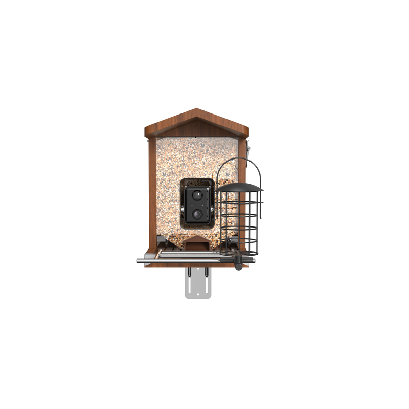 Vogelfutterhaus mit Kamera