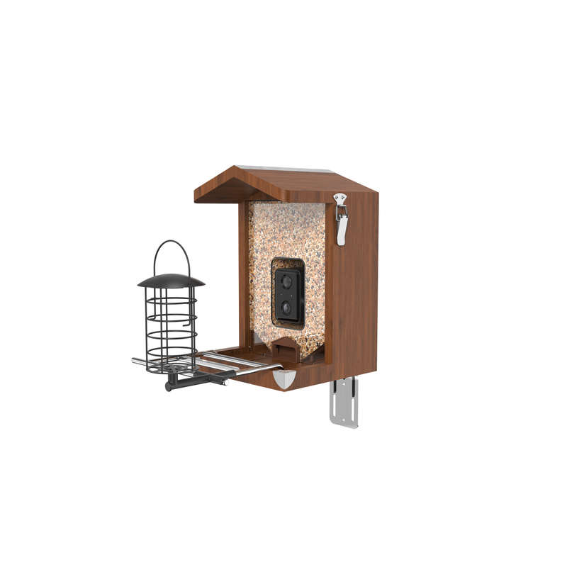 Nistkasten mit Kamera & Futterhaus mit Kamera – Komplettset