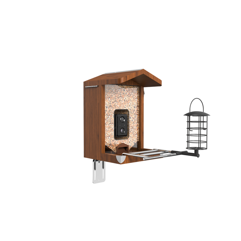 Nistkasten mit Kamera & Futterhaus mit Kamera – Komplettset